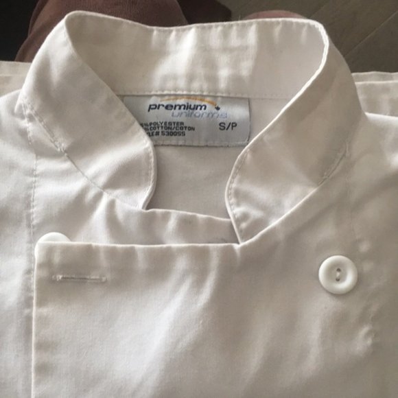 Chefs  Premium Uniforms Double-breast, short sleeve coat UNISEX size L - Picture 7 of 7